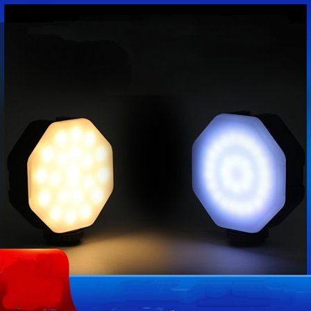 Bærbar kamerafotolys, fotografering belysningspanellampe