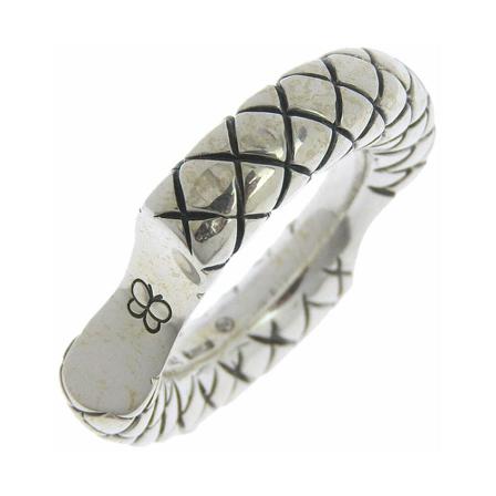 Bottega Veneta Vintage, Rings Grijs, Dames, Maat:ONE Size