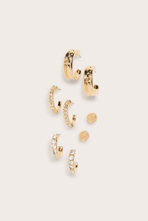 Kappahl | Örhängen 4-pack | Guld