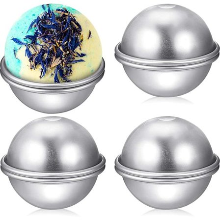 8 stk. Badebombeformer DIY Metall Badebombe Håndverksformer Tilbehør liten (b-2-v)