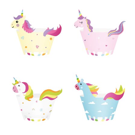 Unicorn Muffin Forme 8-pack