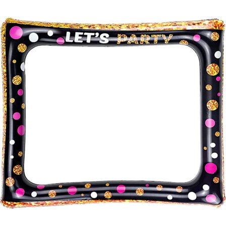 Uppblåsbar Selfie Ram Stor Fotobås Ram Födelsedag Fotobås Bildram Fest Blås Upp Fest Prop