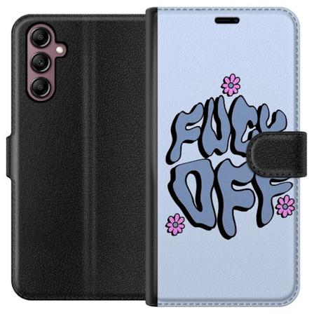Samsung Galaxy A14 5G Lompakkokotelo Fuck Off