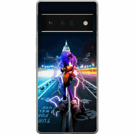 Google Pixel 6 Pro Mjukt Skal - Sonic The Hedgehog