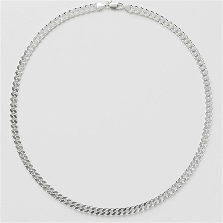 Curb Chain Necklace 55 cm