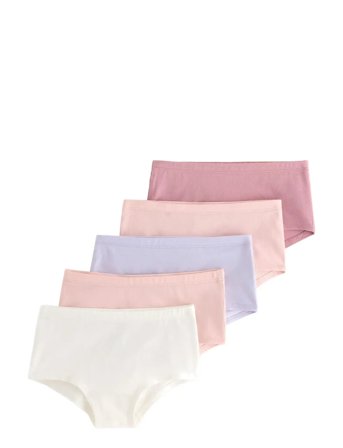 Lindex Hipster 5 Pack Solids - Pink - 86/92