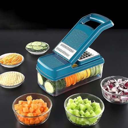 Käytännöllinen Vihannessilppuri Peruna Porkkana Raastin Sipuliviipaloija