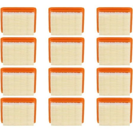 Nurmikoneen Ilmansuodatin 12 kpl Sarja Yhteensopiva STIHL FS120 FS140 FS250 FS300 FS350 FS400 FS450 OEM Vaihto-osat Yhteensopiva 41341410300
