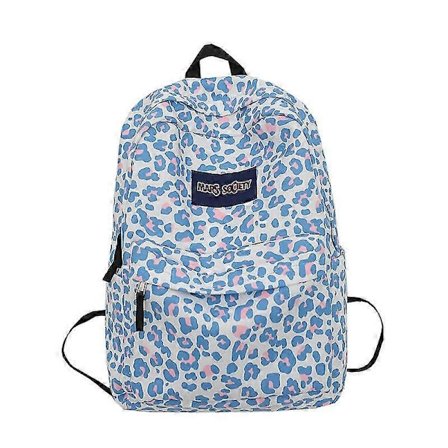 Skolerygsæk Leopard Stor Kapacitet Studenter Rygsæk Skoletaske Knapsack Til Drenge Piger Voksne Teenagere