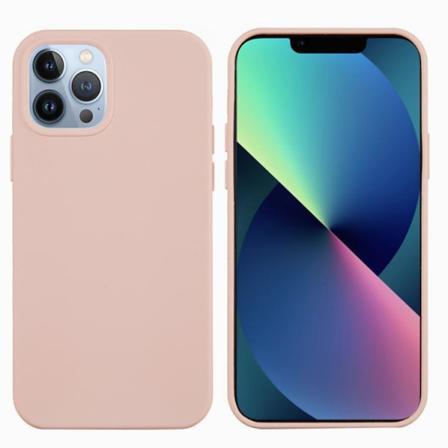 Mobilskal i silikon- iPhone 14 PRO Rosa