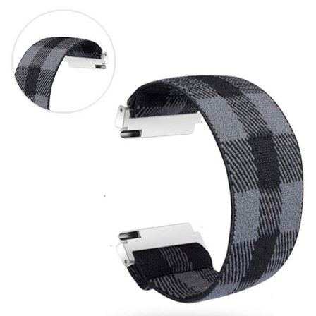 Huawei Watch GT 2 42mm color nylon watch band - Grey / Black