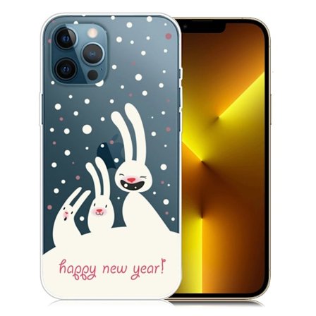 Julfodral till iPhone 13 Pro Max - Kaniner