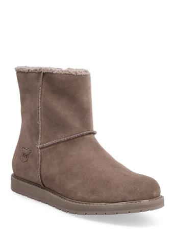 W Annabelle Boot Shoes Boots Ankle Boots Ankle Boot - Flat Beige Helly Hansen
