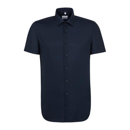 Seidensticker Business Shirt Slim , Blauw , Heren , Maat: 2XL