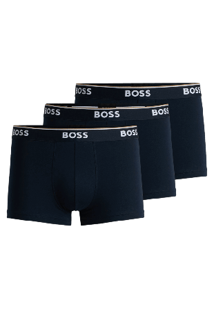HUGO BOSS Trunk 3P Power Kalsonger Herr Blå S