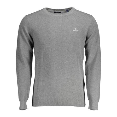 Gant - Stickade Tröjor - Grå - Herr - Storlek: 3xl, Herr, Storlek: 3XL