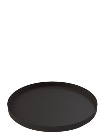 Tray Circle 300X20Mm Black Cooee Design