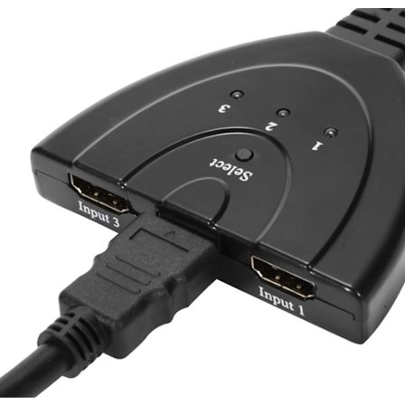 HDMI SWITCH SPLITTER 3 till 1 1080p
