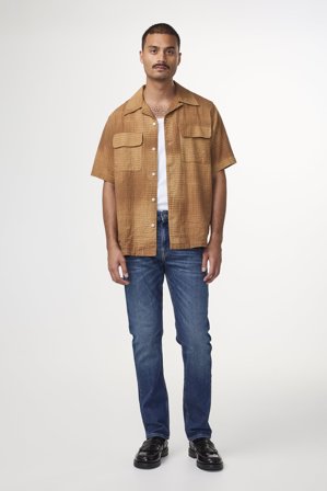 Johnny Jeans Herr Blå Bomull