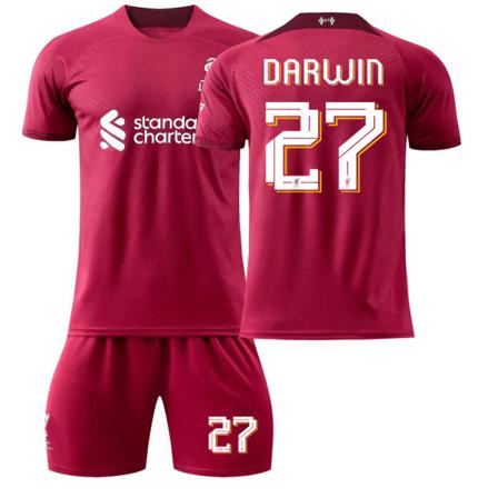 2022 Champions League Liverpool Fotbollsdräkt - Röd 24