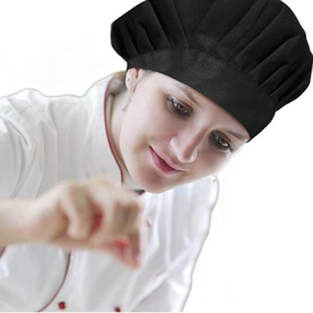 Kokkehue Voksen Justerbar Elastisk Bager Køkken Madlavning Kokkehue Voksen Barn