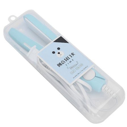 Husholdningsmatpose varmeforsegler klips elektrisk varmeforseglingsmaskin for matoppbevaring (110-220V) Blå US-plugg