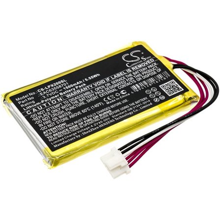 Batteri til højttaler til LG XBOOM Go PL2, PJ3, PJ9 og andre.