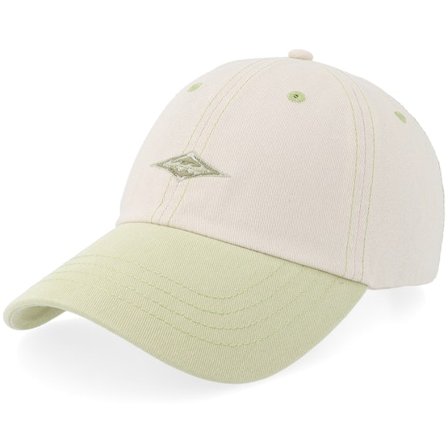 Billabong - Beige unconstructed Casquette - Reach The Top Natural/Cactus Green Dad Cap @ Hatstore