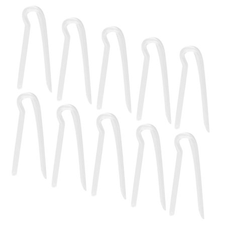 10 kpl Kuulokojeen Putkia Joustavat Tyypin R BTE Korvakappaleen Kuulokojeen Putken Vaihto 3,1x2,0 mm / 0,12x0,08 tuumaa