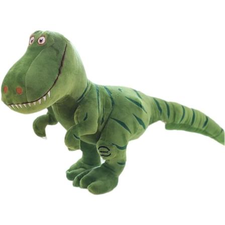 Simulerad Dinosaurie Plyschleksak (grön Tyrannosaurus Rex 40 Cm)