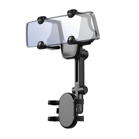 Biltelefonhållare för Backspegel - Svart