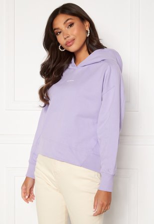 Calvin Klein Jeans Micro Branding Hoodie Palma Lilac Klær