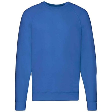 Fruit of the Loom Unisex Lätt Raglan Sweatshirt S