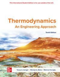 ISE Thermodynamics: An Engineering Approach, ISBN: 9781266152115