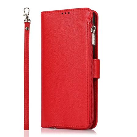 Samsung Galaxy A52 - Stilrent Professionellt Plånboksfodral Röd