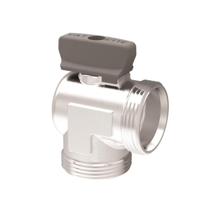 Vatette V6 Kuulasulkuventtiili 22 mm putken halkaisija säätönuppi, Asennus