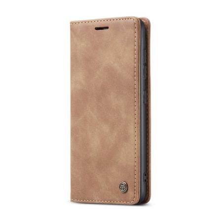 Caseme Slim Plånboksfodral Samsung Galaxy S21 Plus Brun
