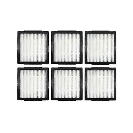 6 st Hepa Filter Filter Ersättningsfilter för Combo J7+ Robotdammsugardelar