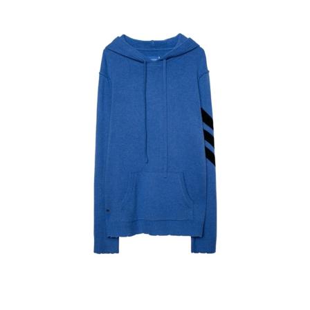Zadig & Voltaire Knitwear , Blauw , Heren , Maat: L Truien & Vesten