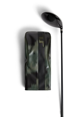 J.Lindeberg - Golf - Driver Print Club Headcover - Grön - Man - Onesize