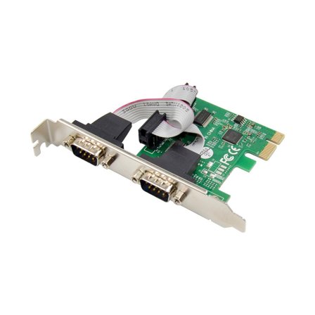 MicroConnect seriell adapter - PCIe 2.0 - seriell x 2