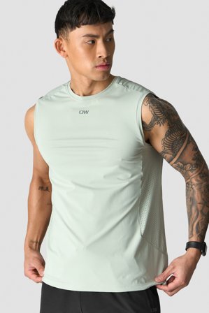ICANIWILL - Mirage Tank Men Light Sea Green - Miehet - Treenivaatteet ICIW:ltä