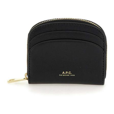 A.p.c., Wallets & Cardholders Czarny, Kobieta, Rozmiar: ONE Size