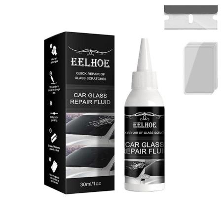 50ml Bilrute Reparasjonslim Bil Frontrute Harpiks Verktøy Sprekk