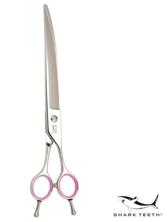 Shark Teeth 4-Stjerners Buet Saks - 19cm