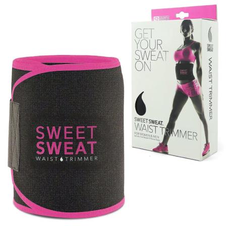 Sweat Waist Trimmer Premium Midjetränare Bastubälte För Män Kvinnor