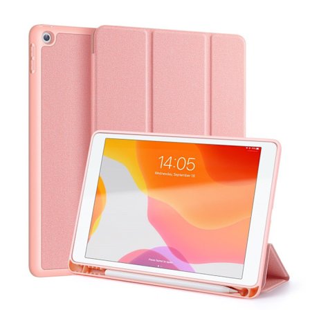 DUX DUCIS Domo Apple iPad 10.2 2021/2020-2019 fodral Tri-Fold Rose Gold