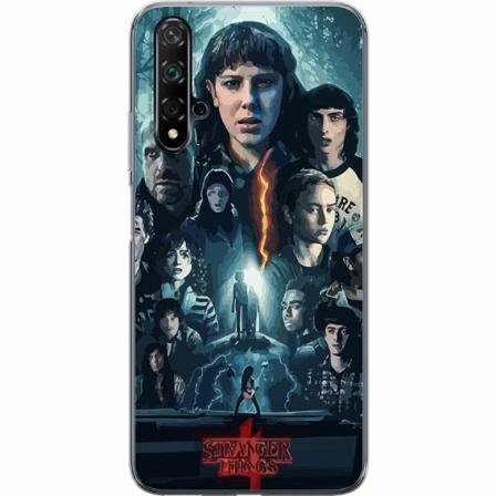Huawei Nova 5t Genomskinligt Skal Stranger Things