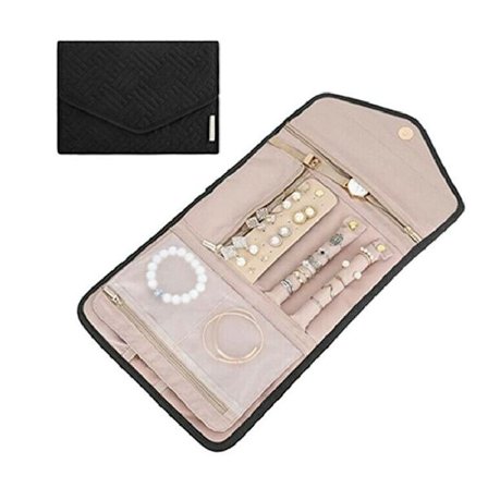 Rejse Smykkearrangør, Foldbar Smykkeæske Til Rejser
