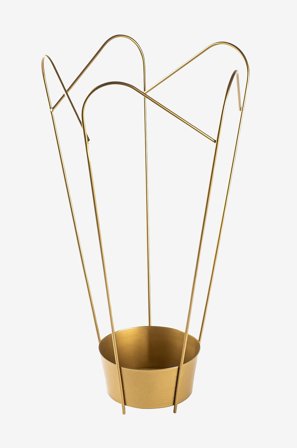 Hanah Home - Paraplystativ - Talia - Gull - Småoppbevaring - Fra Homeroom